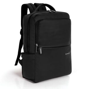 Hard Craft Vegan Leather Stylish 15.6 Inch Laptop Backpack Water Resistant Casual Backpack Daypack Travel Backpack College With Organizer Pocket for Office College Use Bag For Men Women